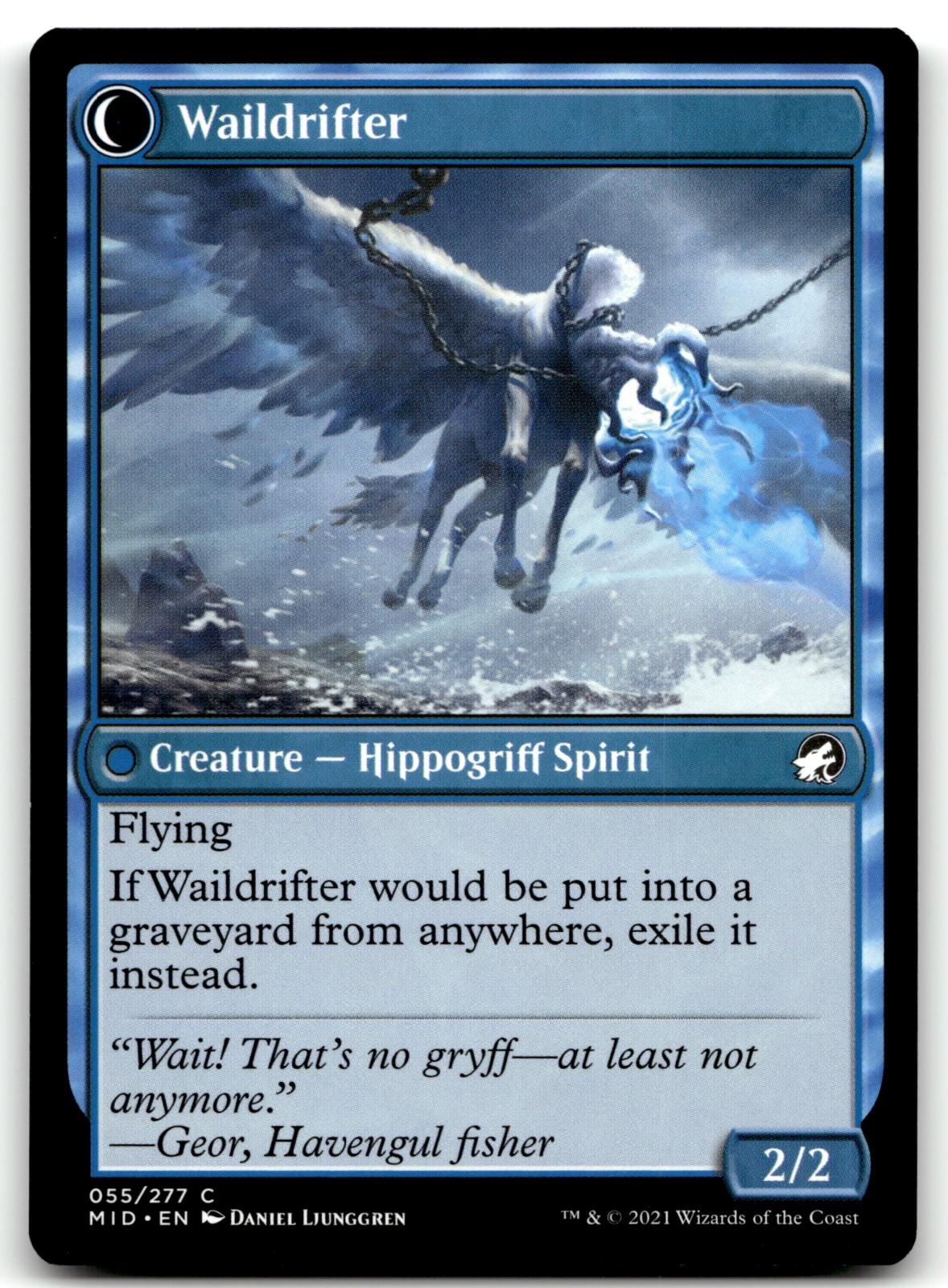 Galedrifter 55 Common Innistrad: Midnight Hunt Magic: The Gathering Near Mint