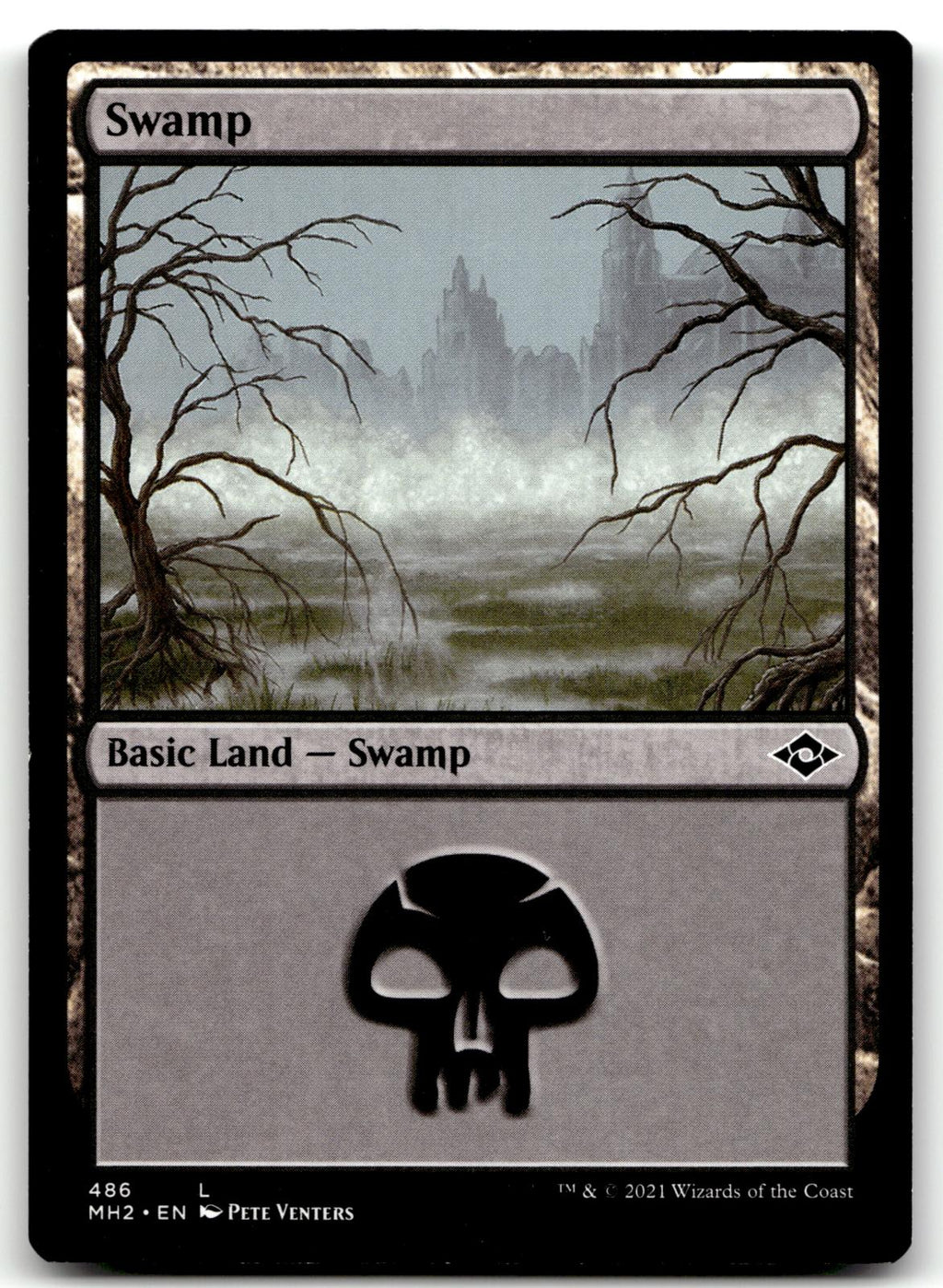 Swamp (486) 486 Land Modern Horizons 2 Magic: The Gathering Near Mint
