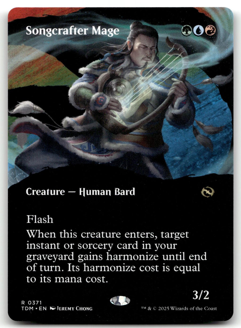 Songcrafter Mage (Borderless) 371 Tarkir: Dragonstorm Magic: The Gathering NM