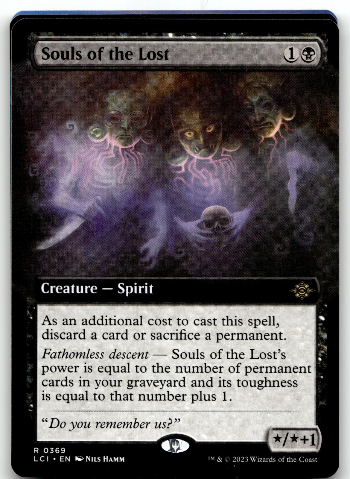 Souls of the Lost (Extended Art) 369 The Lost Caverns of Ixalan Magic