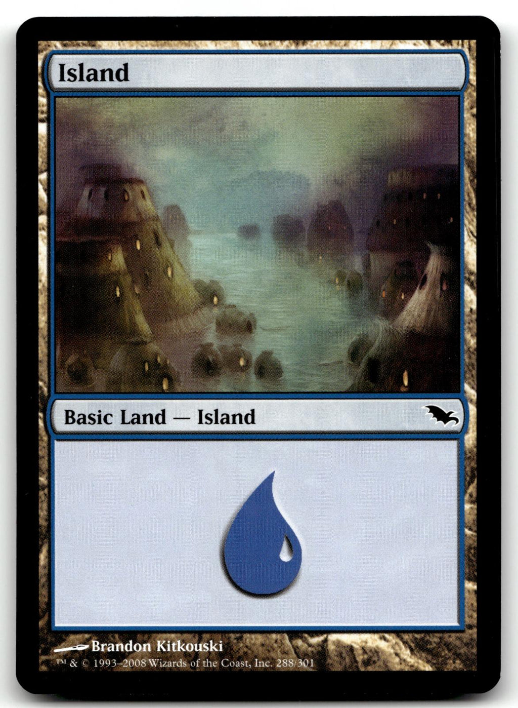 Island (288) 288 Land Shadowmoor Magic: The Gathering Near Mint