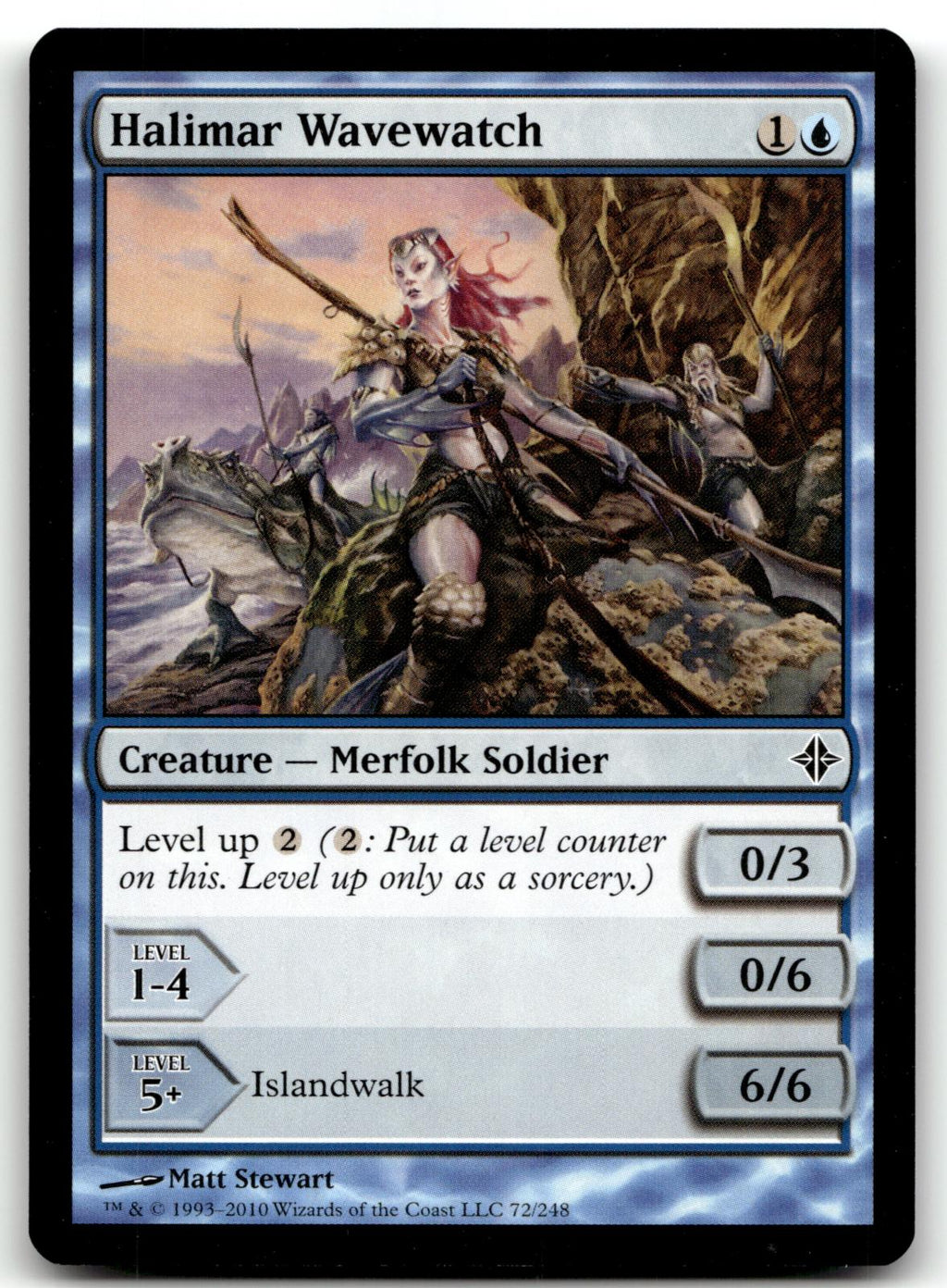 Halimar Wavewatch 72 Common Rise of the Eldrazi Magic: The Gathering Near Mint