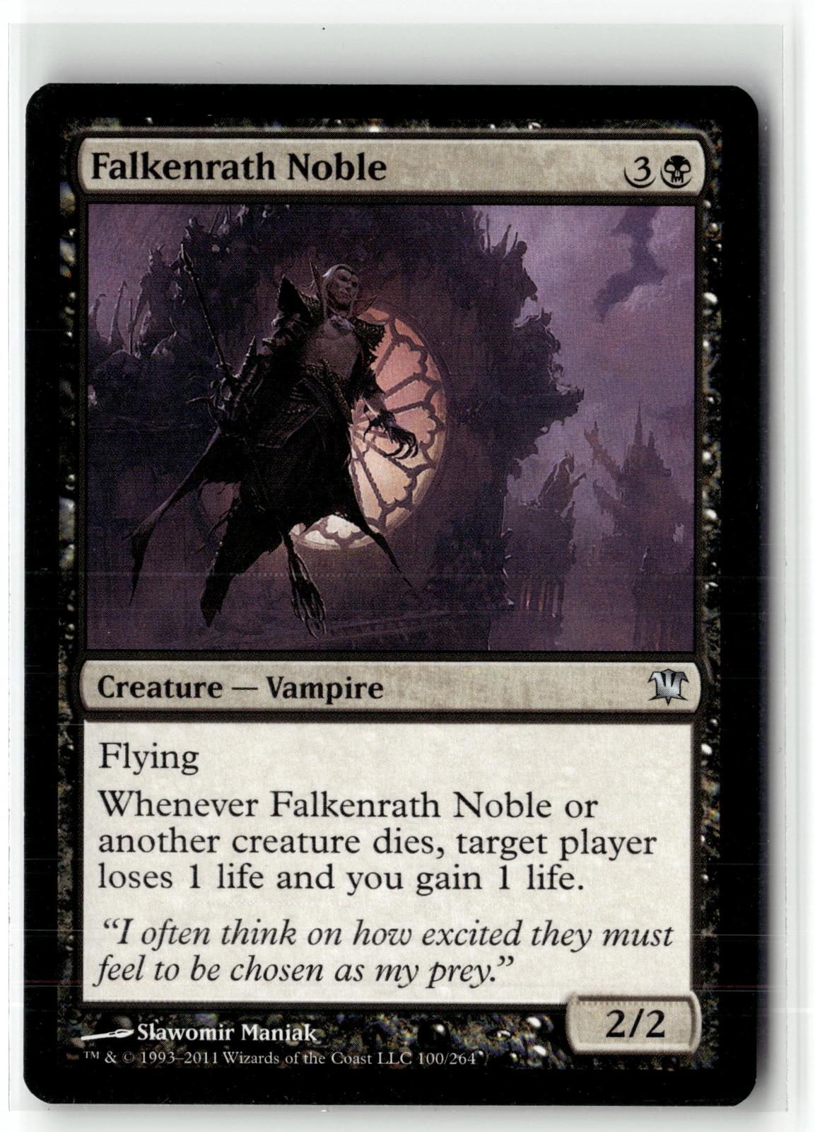 Falkenrath Noble 100 Uncommon Innistrad Magic: The Gathering Near Mint