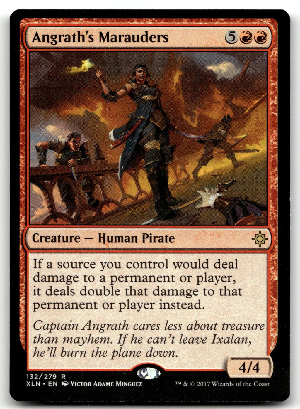 Angrath's Marauders 132 Rare Ixalan Magic: The Gathering Near Mint
