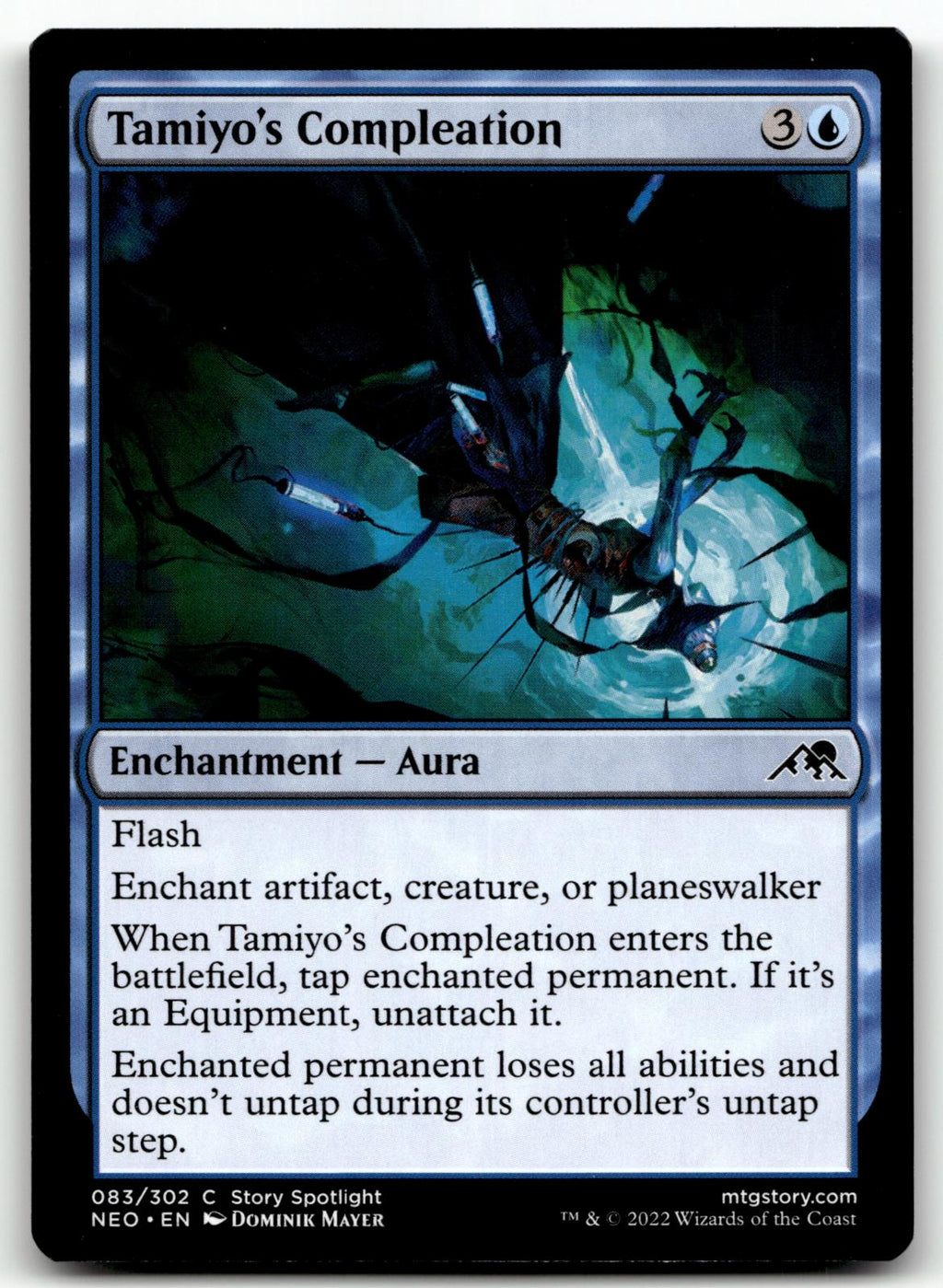 Tamiyo's Compleation 83 Common Kamigawa: Neon Dynasty Magic: The Gathering NM