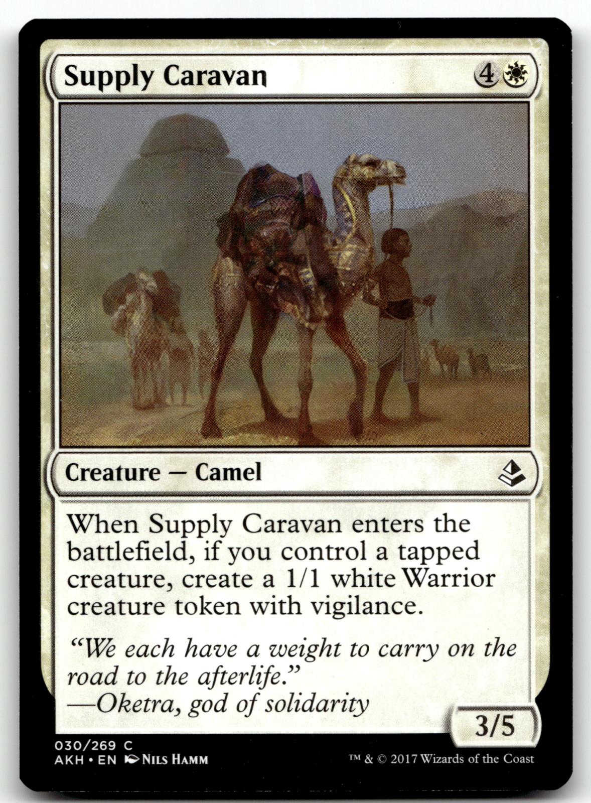 Supply Caravan 30 Common Amonkhet Magic: The Gathering Near Mint