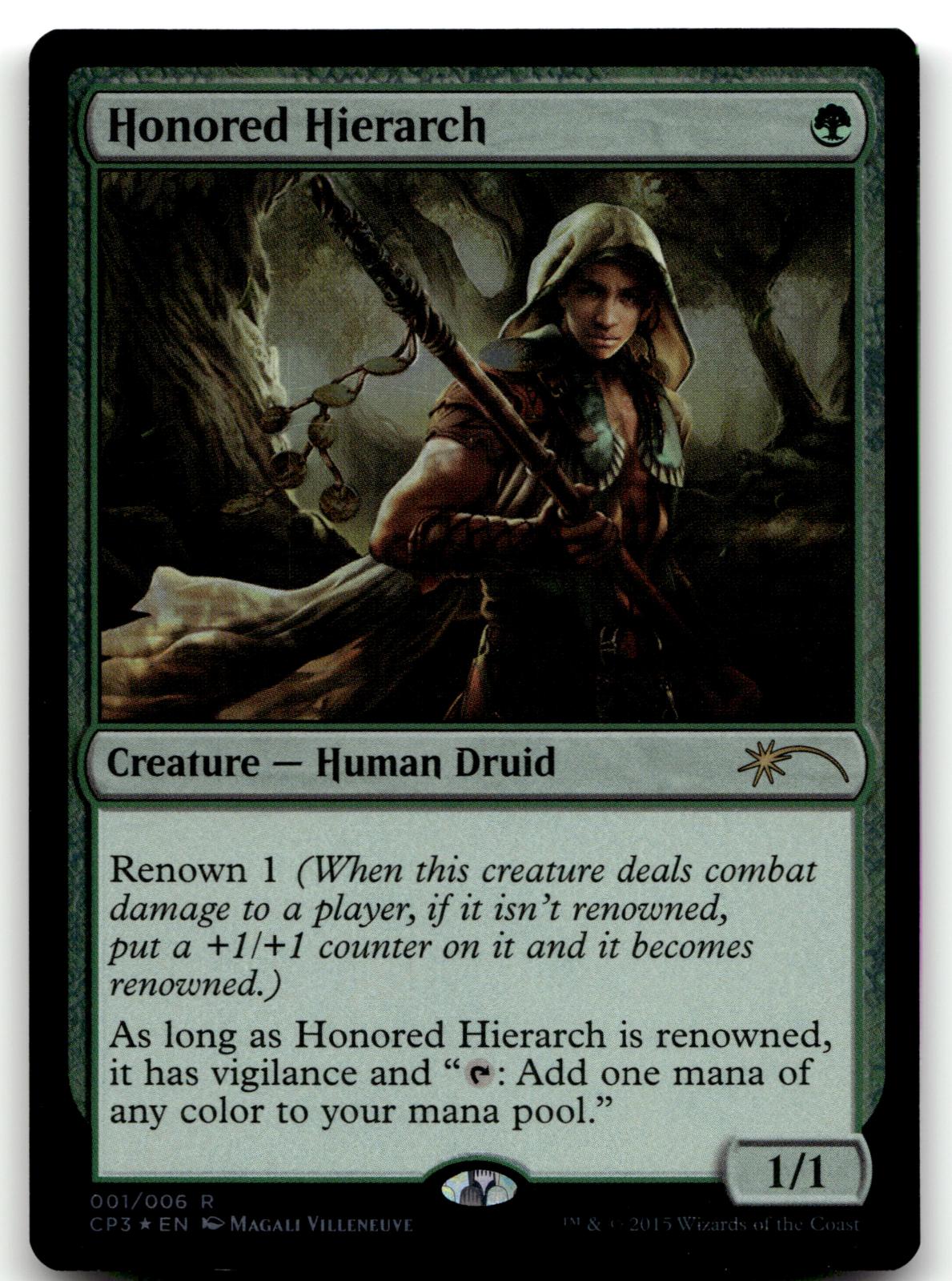 Honored Hierarch 1 Unique and Miscellaneous Promos Magic: The Gathering Foil NM