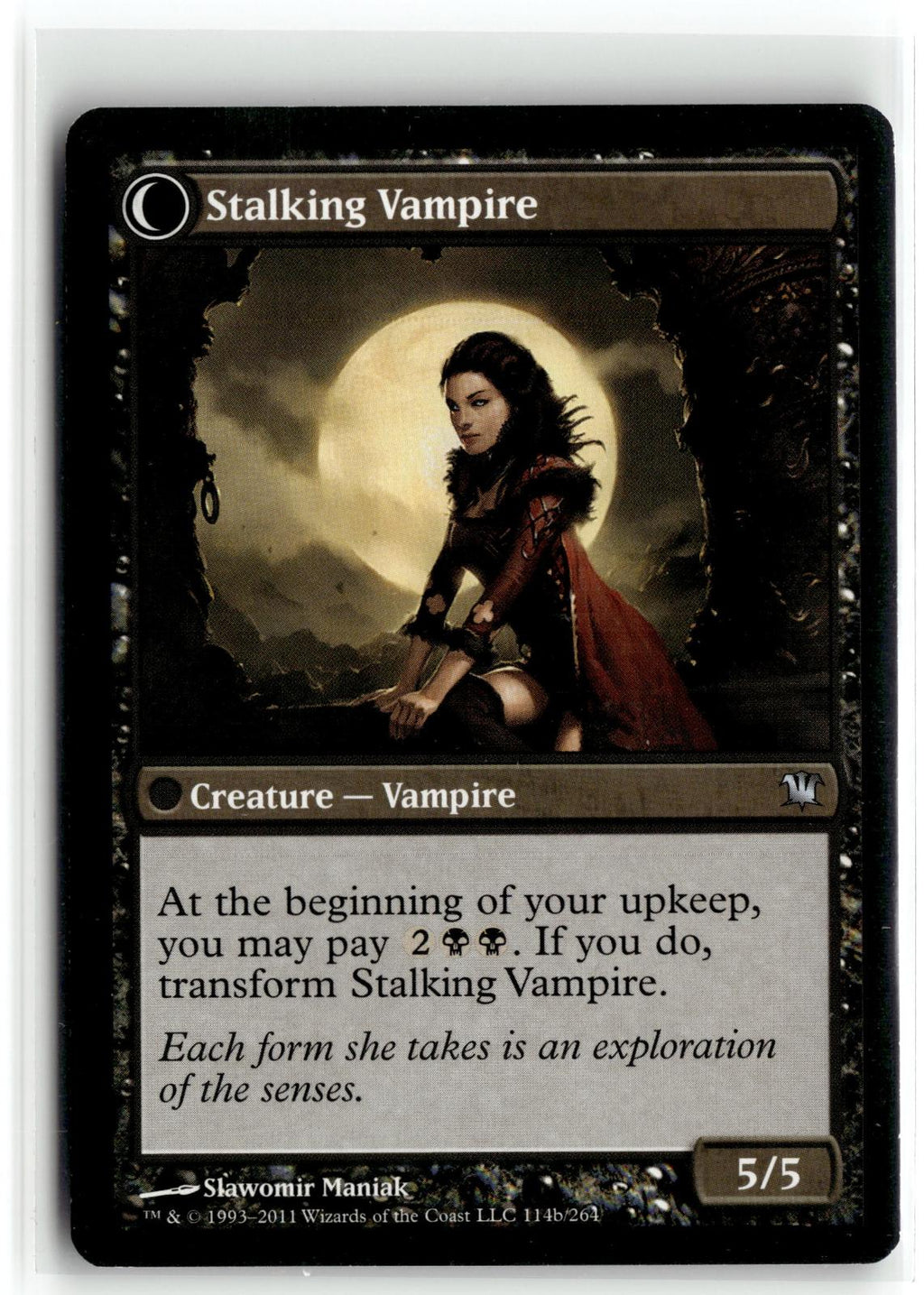 Screeching Bat 114 Uncommon Innistrad Magic: The Gathering Near Mint