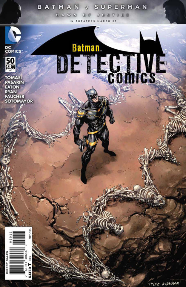 Detective Comics, Vol. 2 #50B (Variant Rafael Grampa Batman v Superman Dawn Of Justice Cover With Polybag)