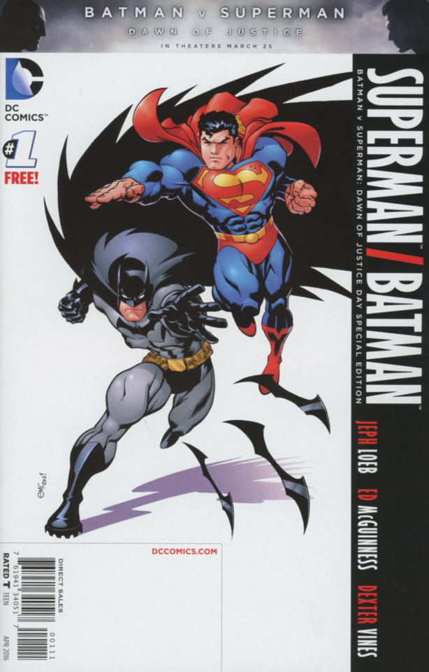 Superman / Batman: Batman V Superman: Dawn of Justice Day #1 (Special Edition)