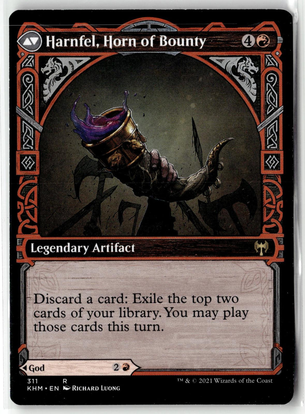 Birgi, God of Storytelling (Showcase) 311 Rare Kaldheim Magic: The Gathering NM