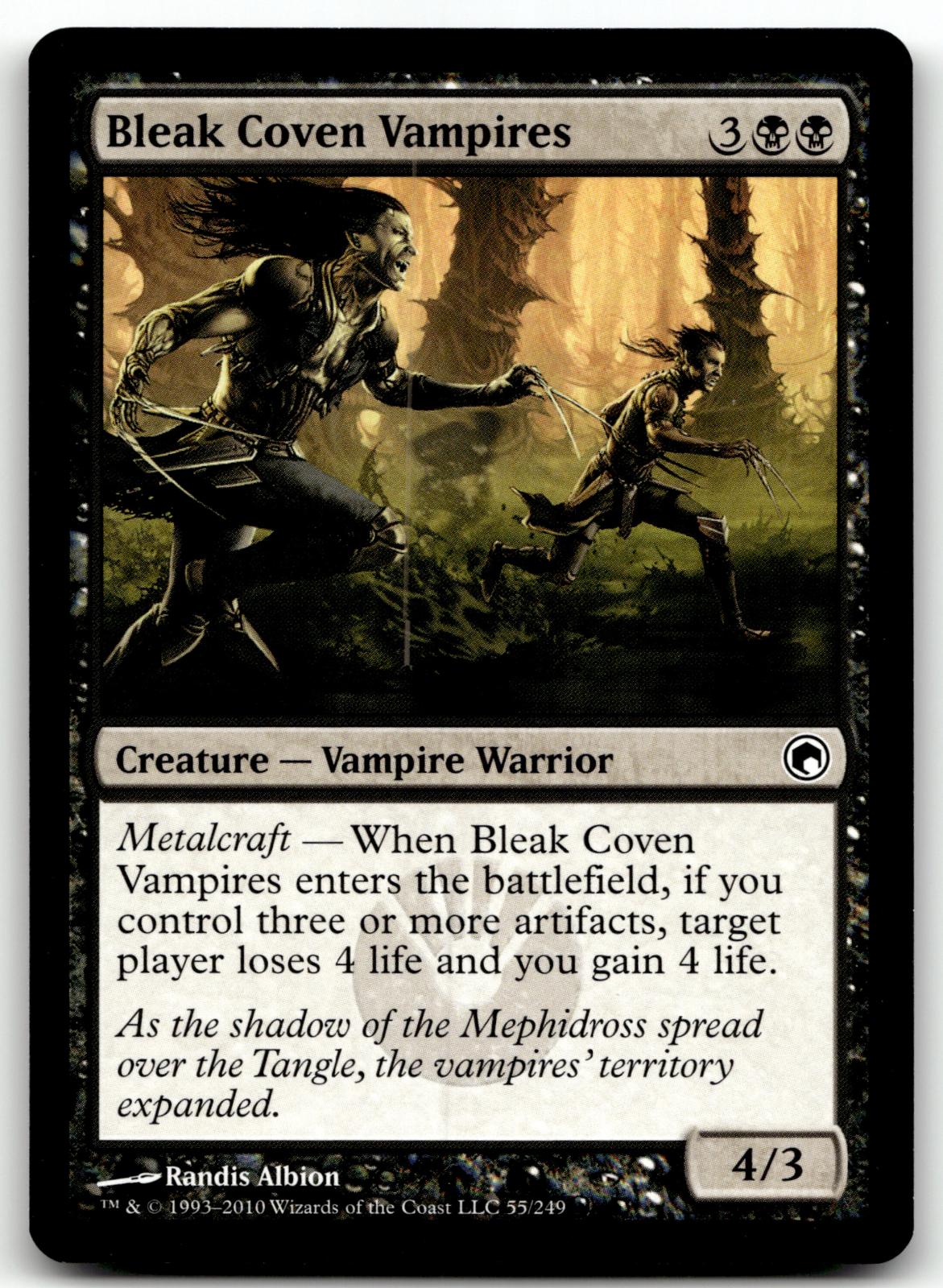 Bleak Coven Vampires 55/249 Common The List Reprints Magic: The Gathering NM