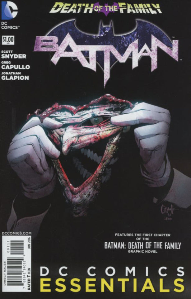DC Comics Essentials: Batman: Death of the Family #1 (Direct Edition)