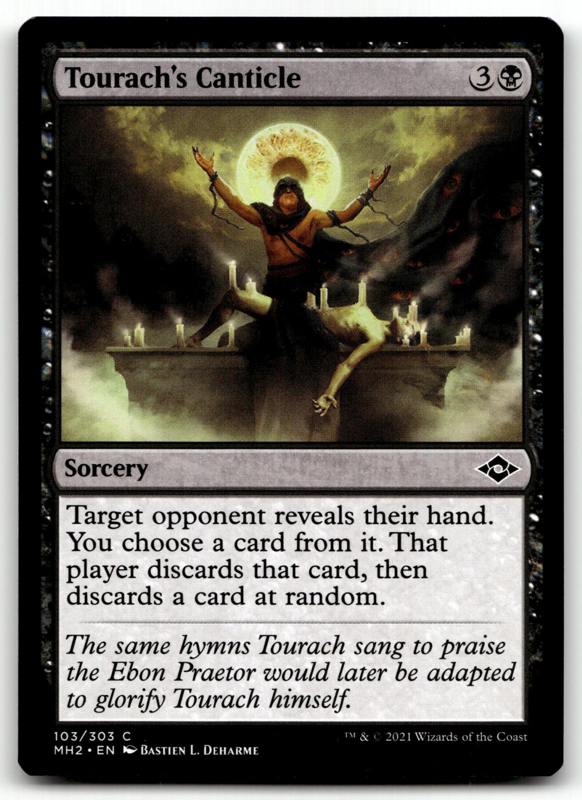 Tourach's Canticle 103 Common Modern Horizons 2 Magic: The Gathering Near Mint