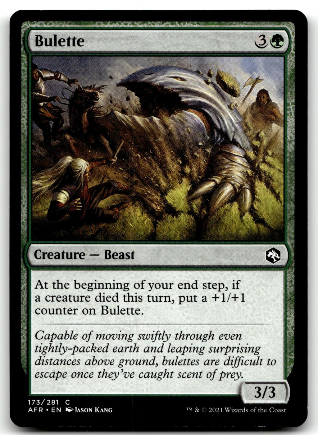 Bulette 173 Common Adventures in the Forgotten Realms Magic: The Gathering NM