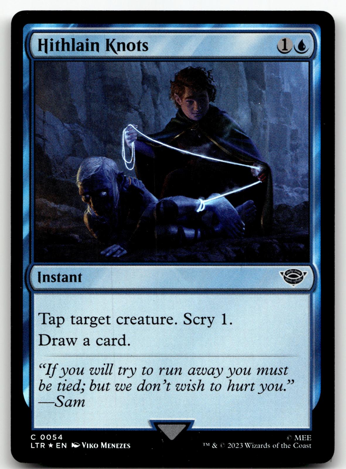 Hithlain Knots 54 Universes Beyond: The Lord of the Rings: Tales of Middle-earth Magic: The Gathering Foil NM