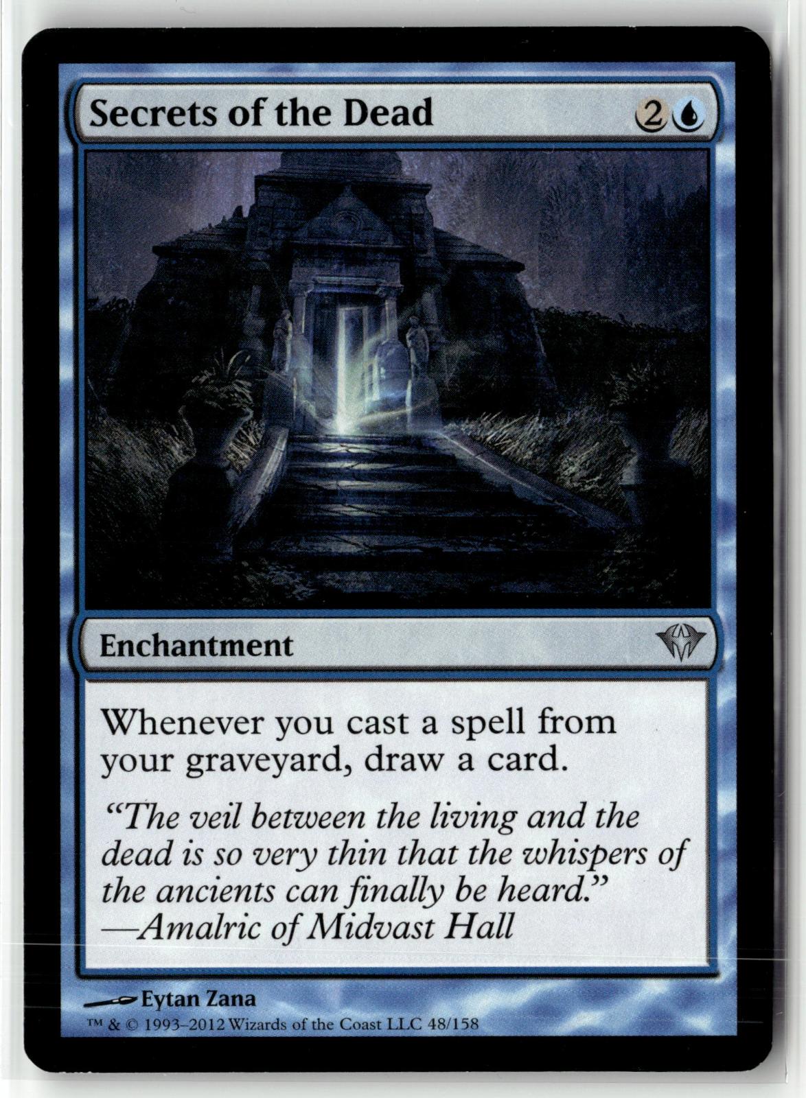 Secrets of the Dead 48 Uncommon Dark Ascension Magic: The Gathering Near Mint