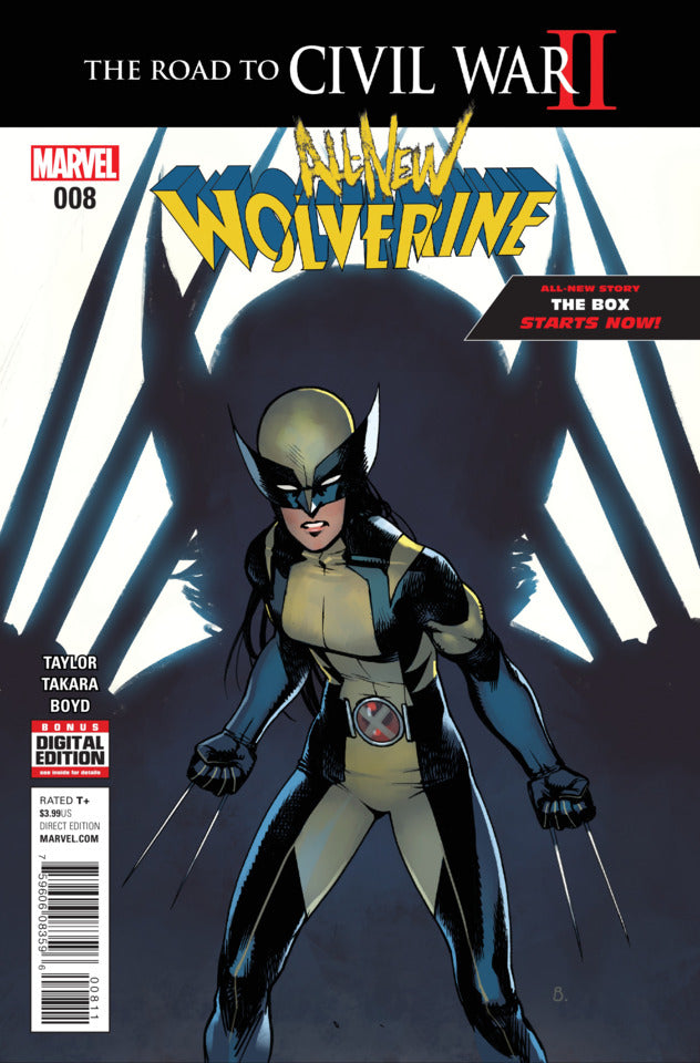 All-New Wolverine #8 The Road to Civil War II , The Box - Part One