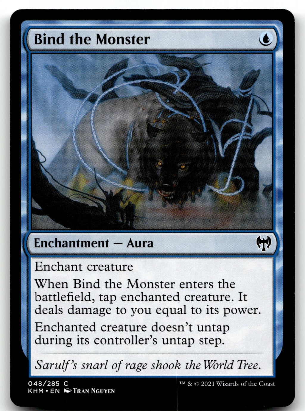 Bind the Monster 48 Common Kaldheim Magic: The Gathering Near Mint