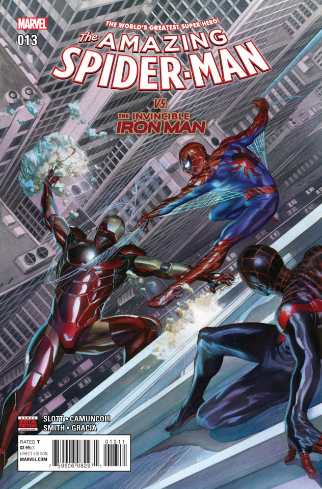 The Amazing Spider-Man, Vol. 4 #13A (Alex Ross Regular Cover)
