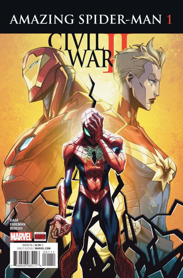 Civil War II: Amazing Spider-Man #1A (Regular Khary Randolph Cover)