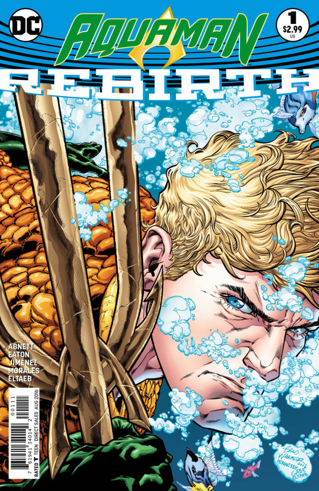 Aquaman: Rebirth #1B (Ryan Benjamin Variant)