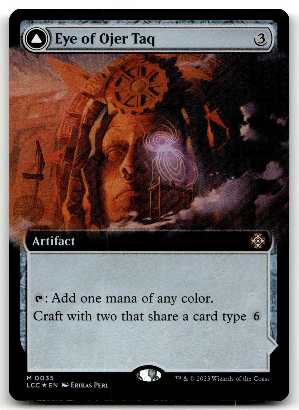 Eye of Ojer Taq (Extended Art) 35 Commander: The Lost Caverns of Ixalan Magic: The Gathering Foil NM