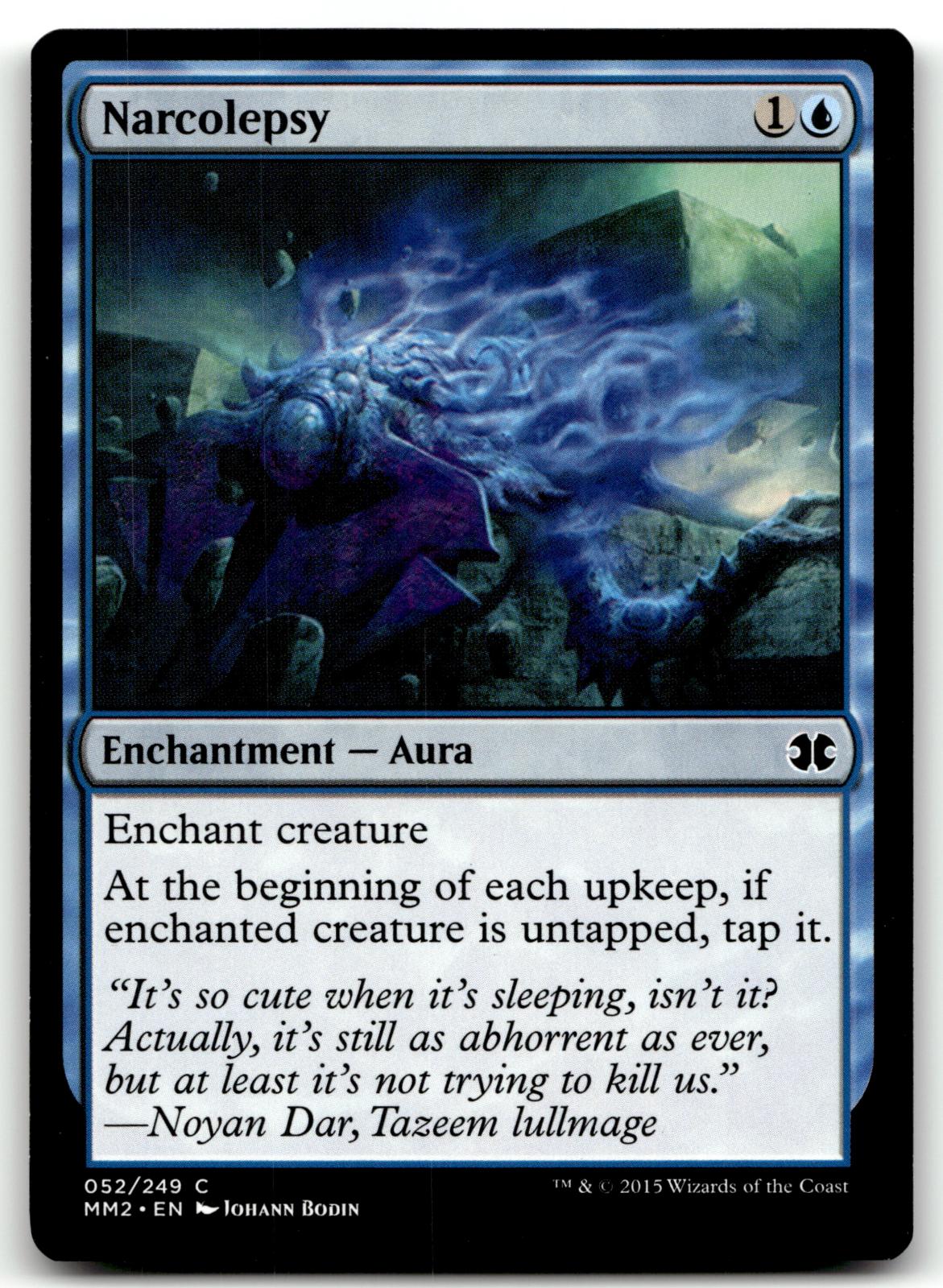 Narcolepsy 52 Common Modern Masters 2015 Magic: The Gathering Near Mint