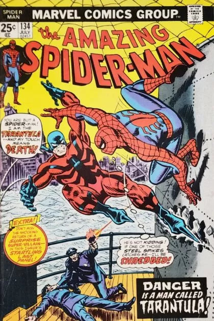 The Amazing Spider-Man, Vol. 1 #134A (Regular Edition) 1st Tarantula 2nd Appearance of Punisher