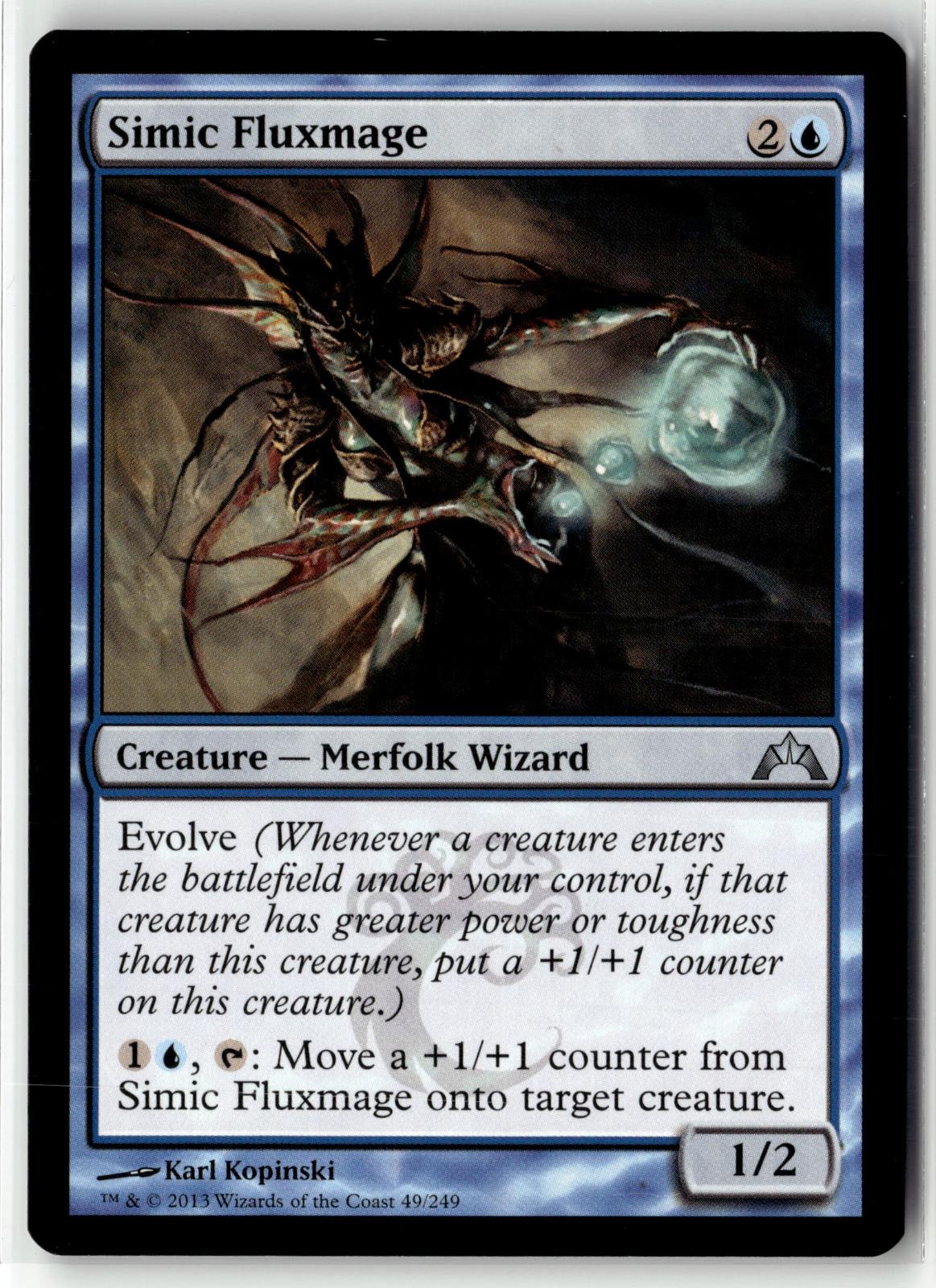Simic Fluxmage 49 Uncommon Gatecrash Magic: The Gathering Near Mint