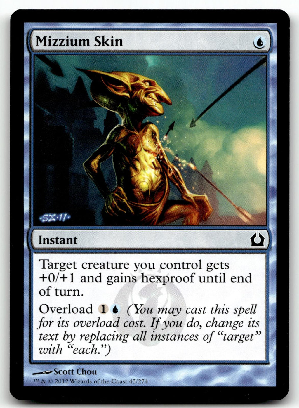 Mizzium Skin 45 Common Return to Ravnica Magic: The Gathering Near Mint
