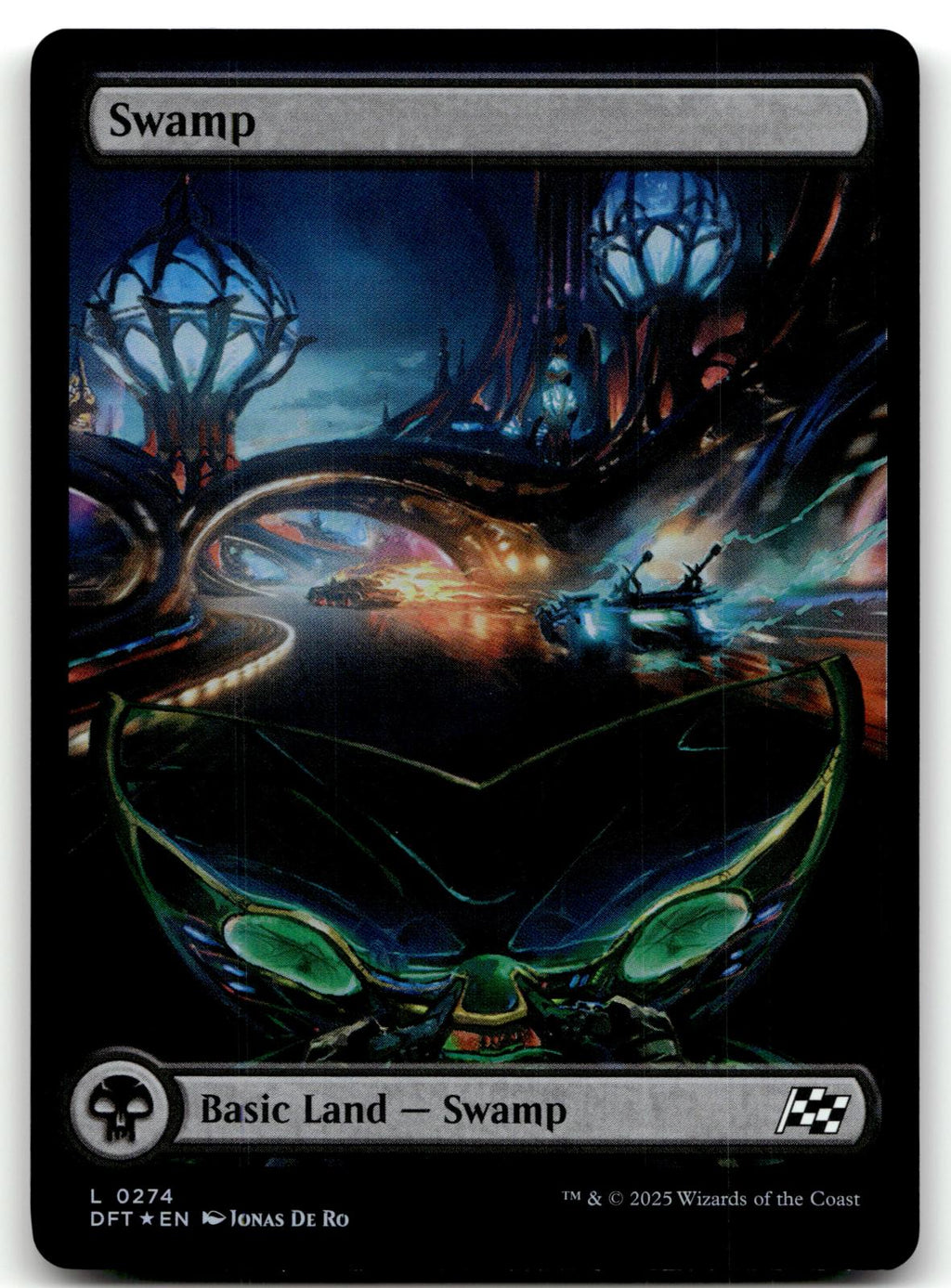 Swamp (0274) 274 Land Aetherdrift Magic: The Gathering Foil Near Mint