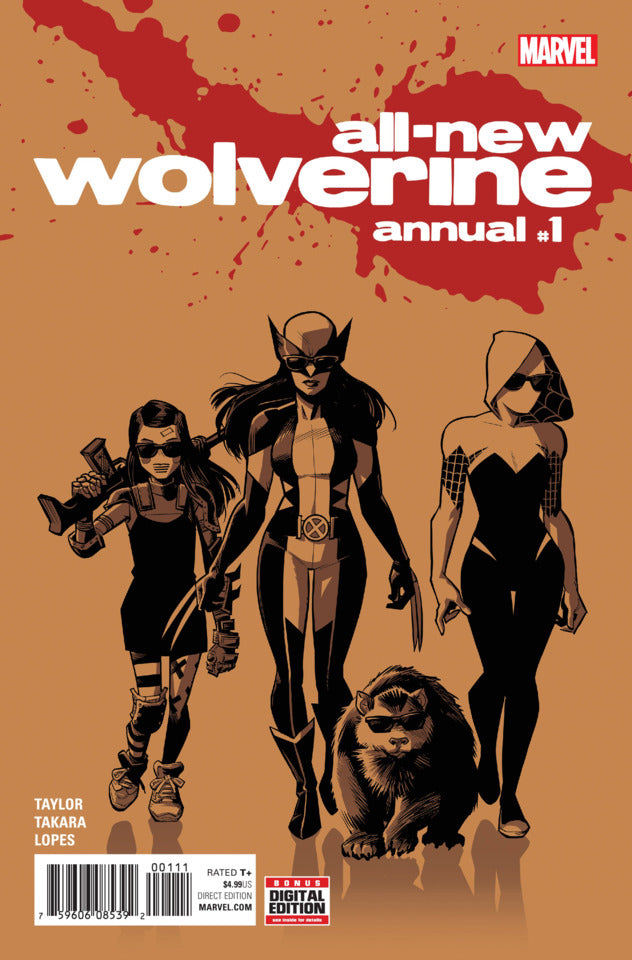 All-New Wolverine Annual #1A (Regular Cameron Stewart Cover)