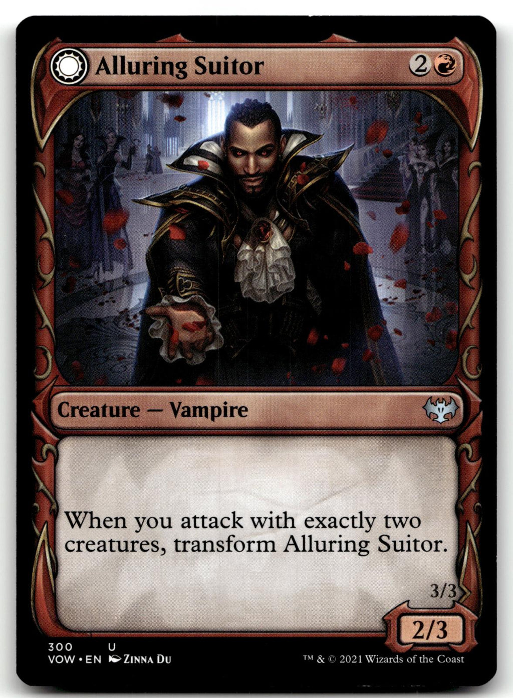 Alluring Suitor (Showcase) 300 Innistrad: Crimson Vow Magic: The Gathering NM