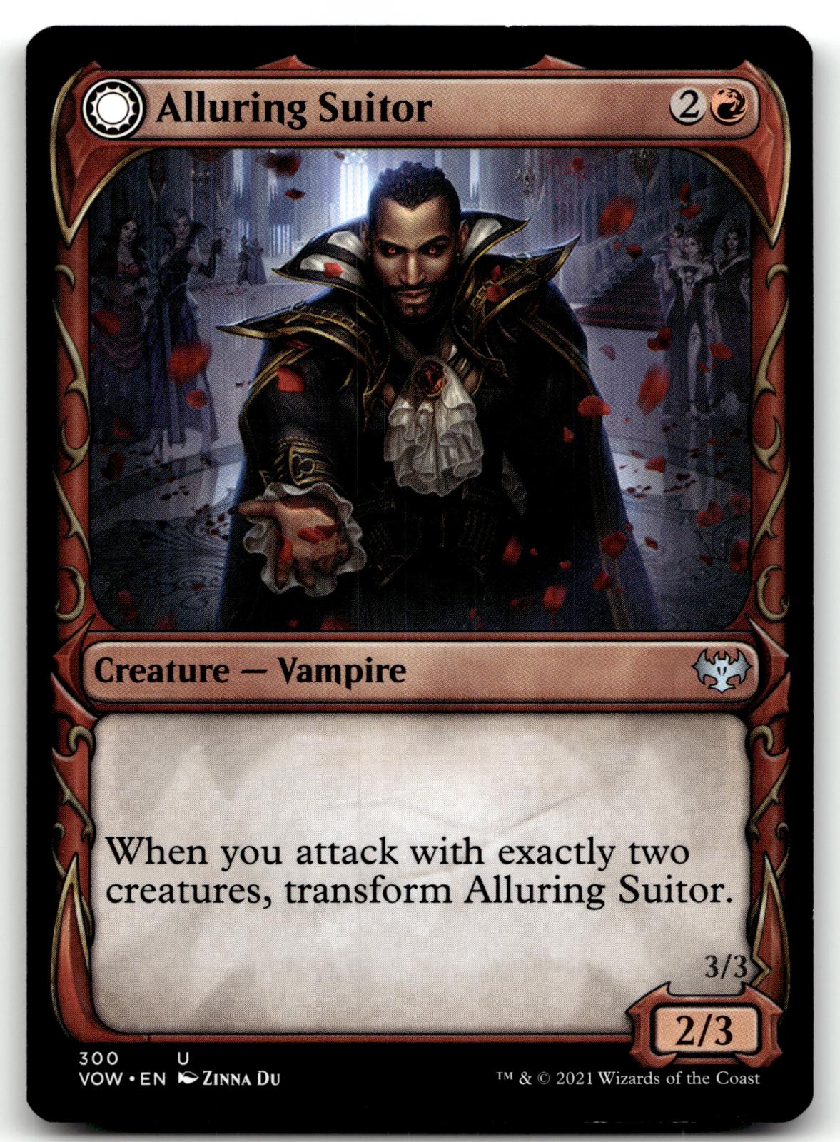 Alluring Suitor (Showcase) 300 Innistrad: Crimson Vow Magic: The Gathering NM