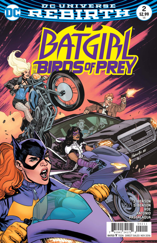 Batgirl And The Birds Of Prey #2B (Kamome Shirahama Variant Cover)