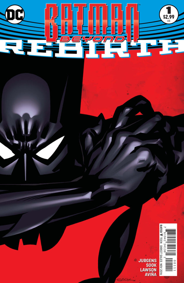 Batman Beyond: Rebirth #1A (Ryan Sook Regular Cover)