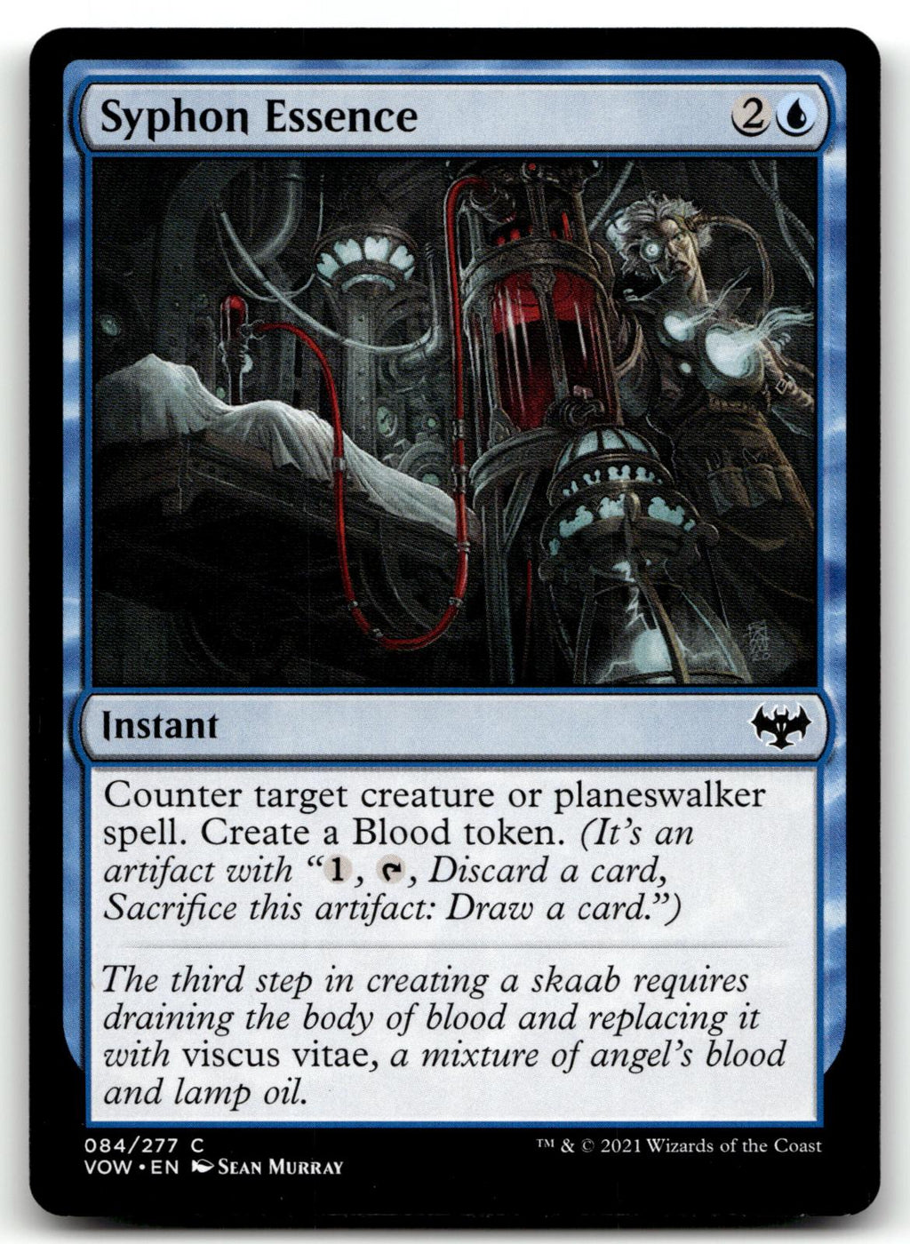 Syphon Essence 84 Common Innistrad: Crimson Vow Magic: The Gathering Near Mint