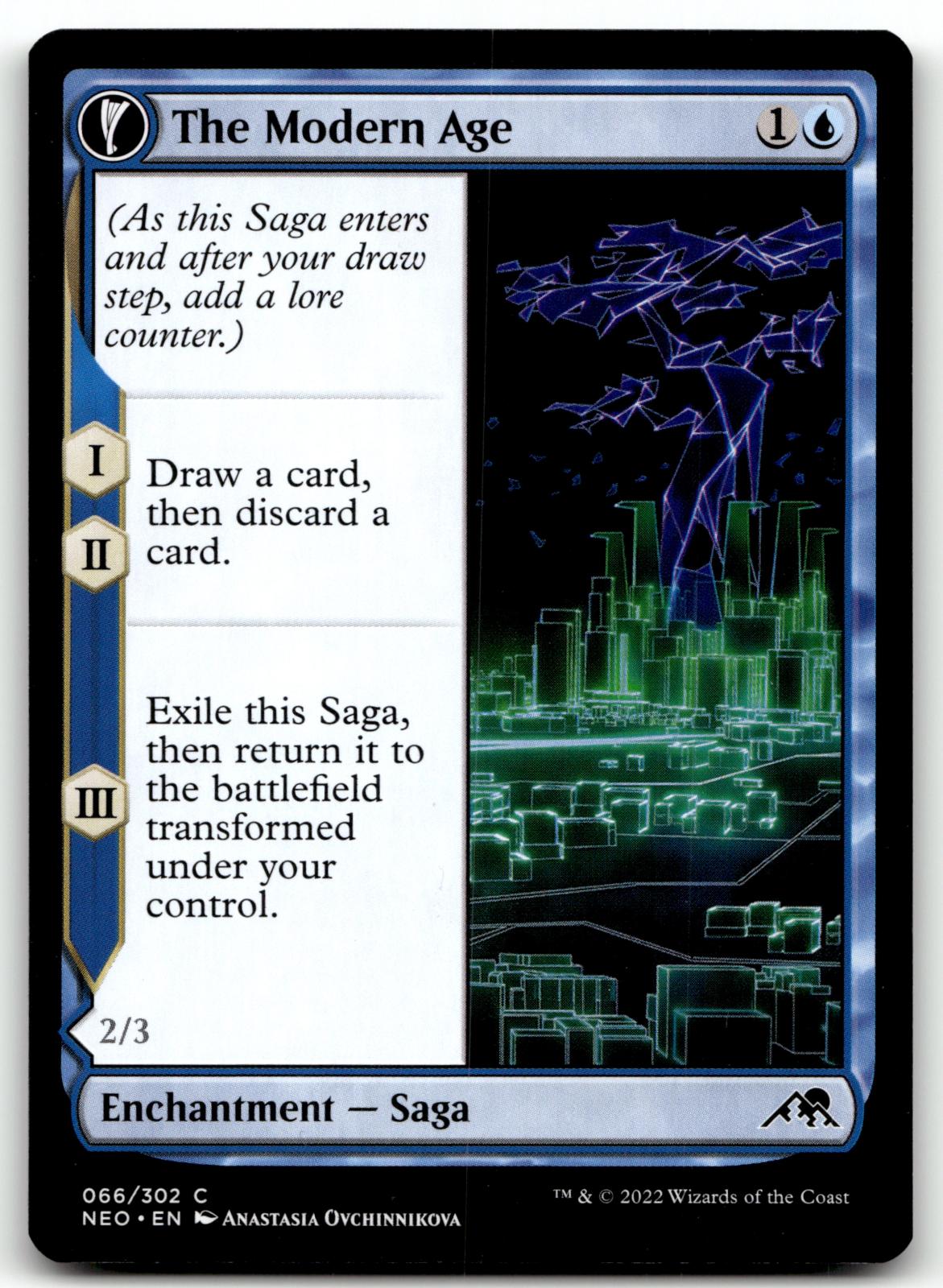 The Modern Age 66 Common Kamigawa: Neon Dynasty Magic: The Gathering Near Mint