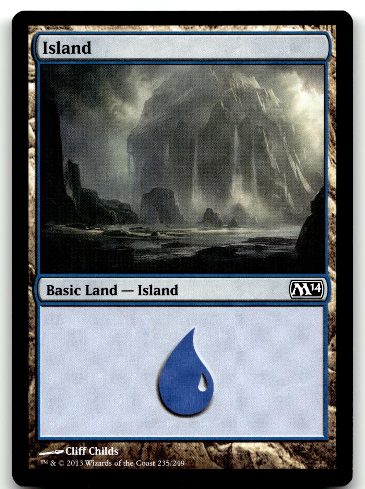 Island (235) 235 Land Magic 2012 (M12) Magic: The Gathering Near Mint