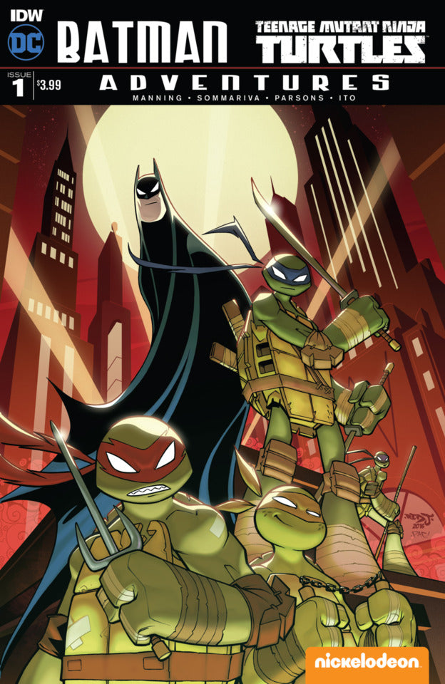 Batman / Teenage Mutant Ninja Turtles Adventures #1C (Subscription Variant B)