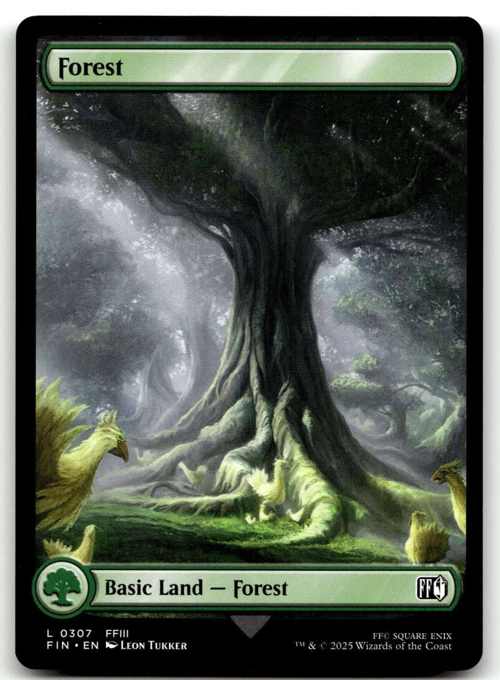 Forest (0307) 307 Land FINAL FANTASY Magic: The Gathering Near Mint