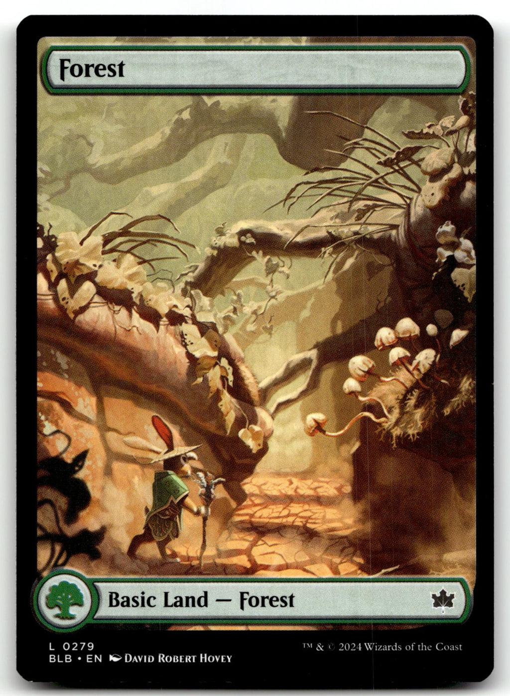 Forest (0279) 279 Land Bloomburrow Magic: The Gathering Near Mint