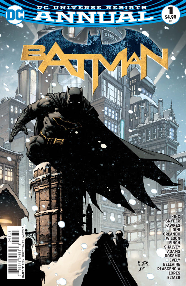 Batman, Vol. 3 Annual #1 (David Finch Regular Cover)