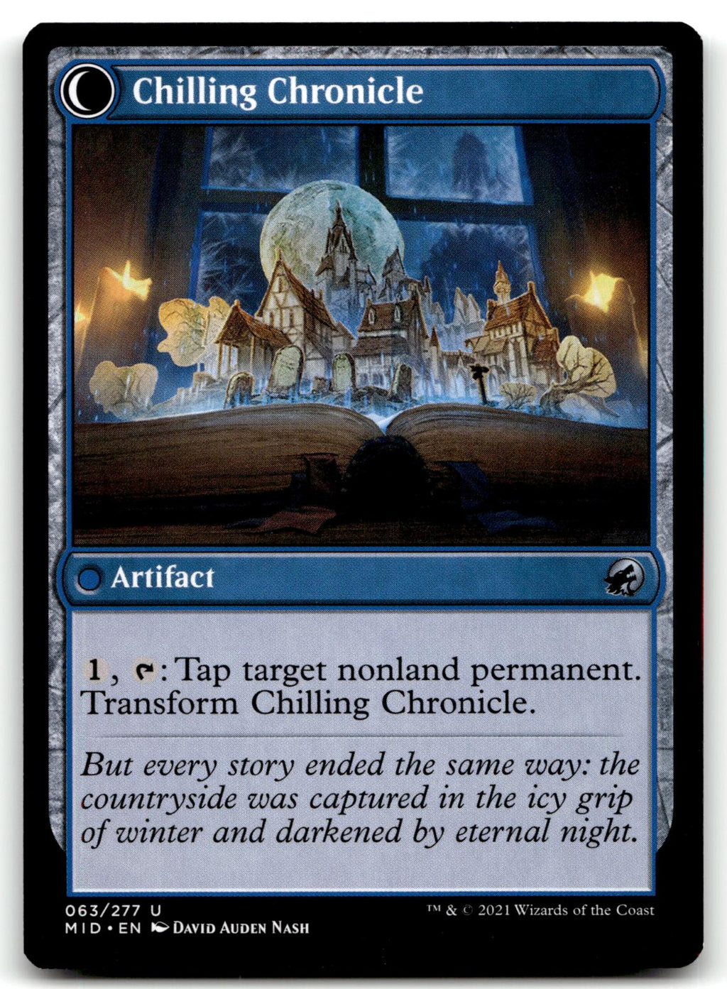 Mysterious Tome 63 Uncommon Innistrad: Midnight Hunt Magic: The Gathering NM