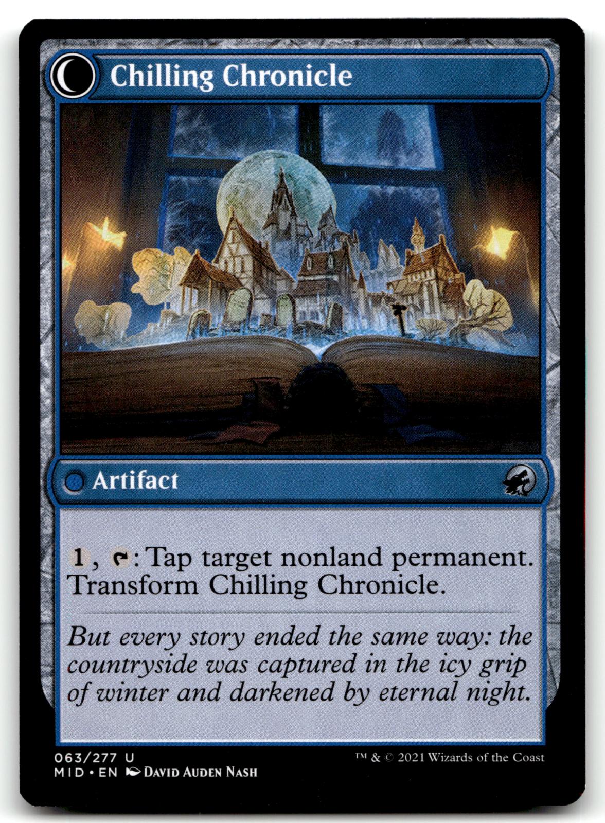 Mysterious Tome 63 Uncommon Innistrad: Midnight Hunt Magic: The Gathering NM