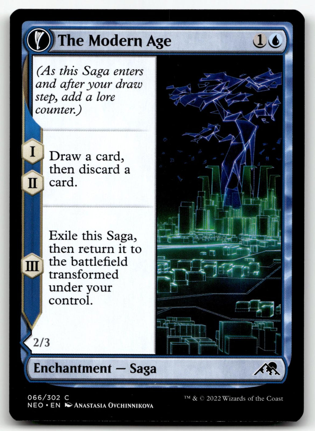 The Modern Age 66 Common Kamigawa: Neon Dynasty Magic: The Gathering Near Mint