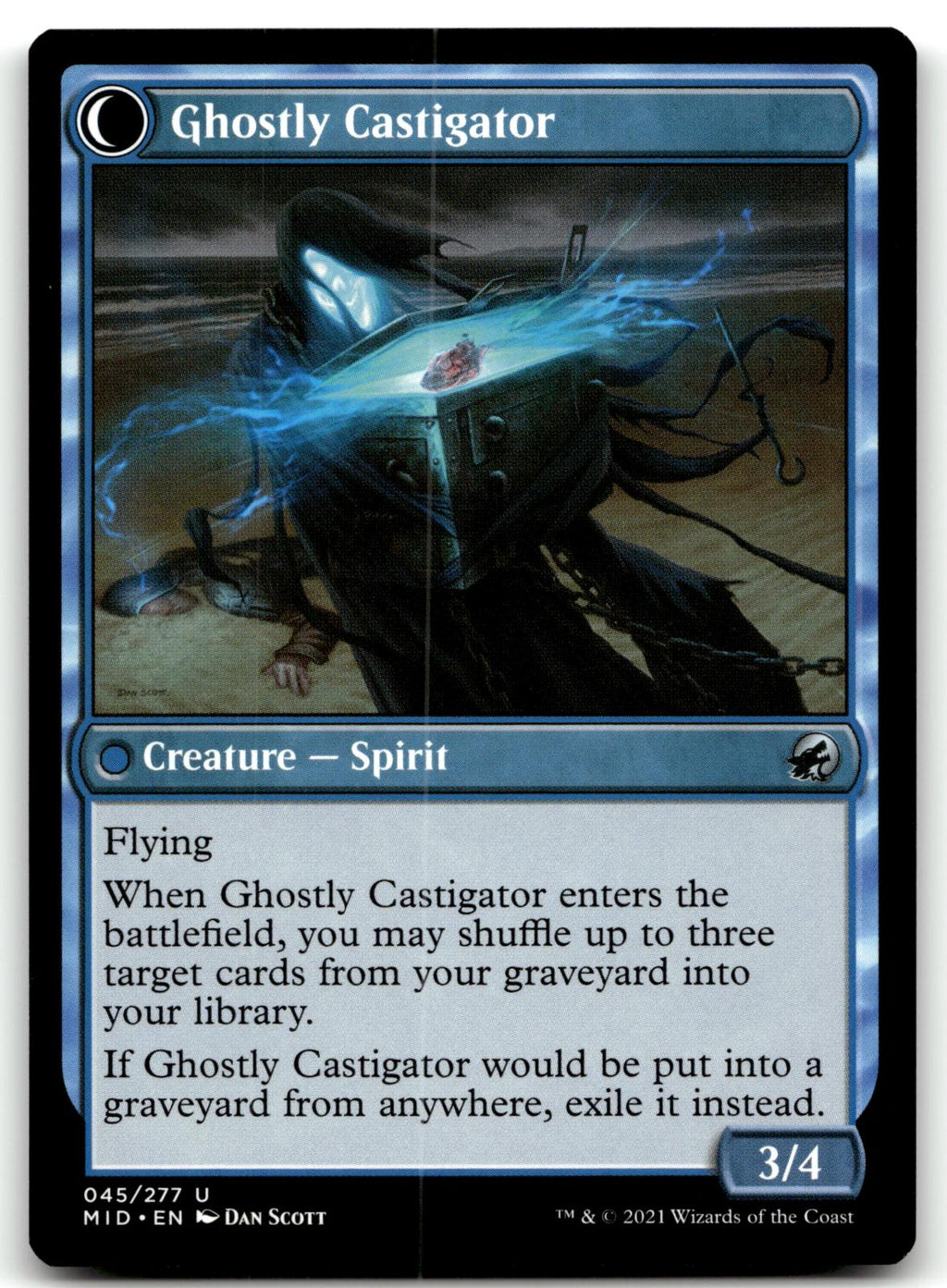 Covetous Castaway 45 Uncommon Innistrad: Midnight Hunt Magic: The Gathering NM