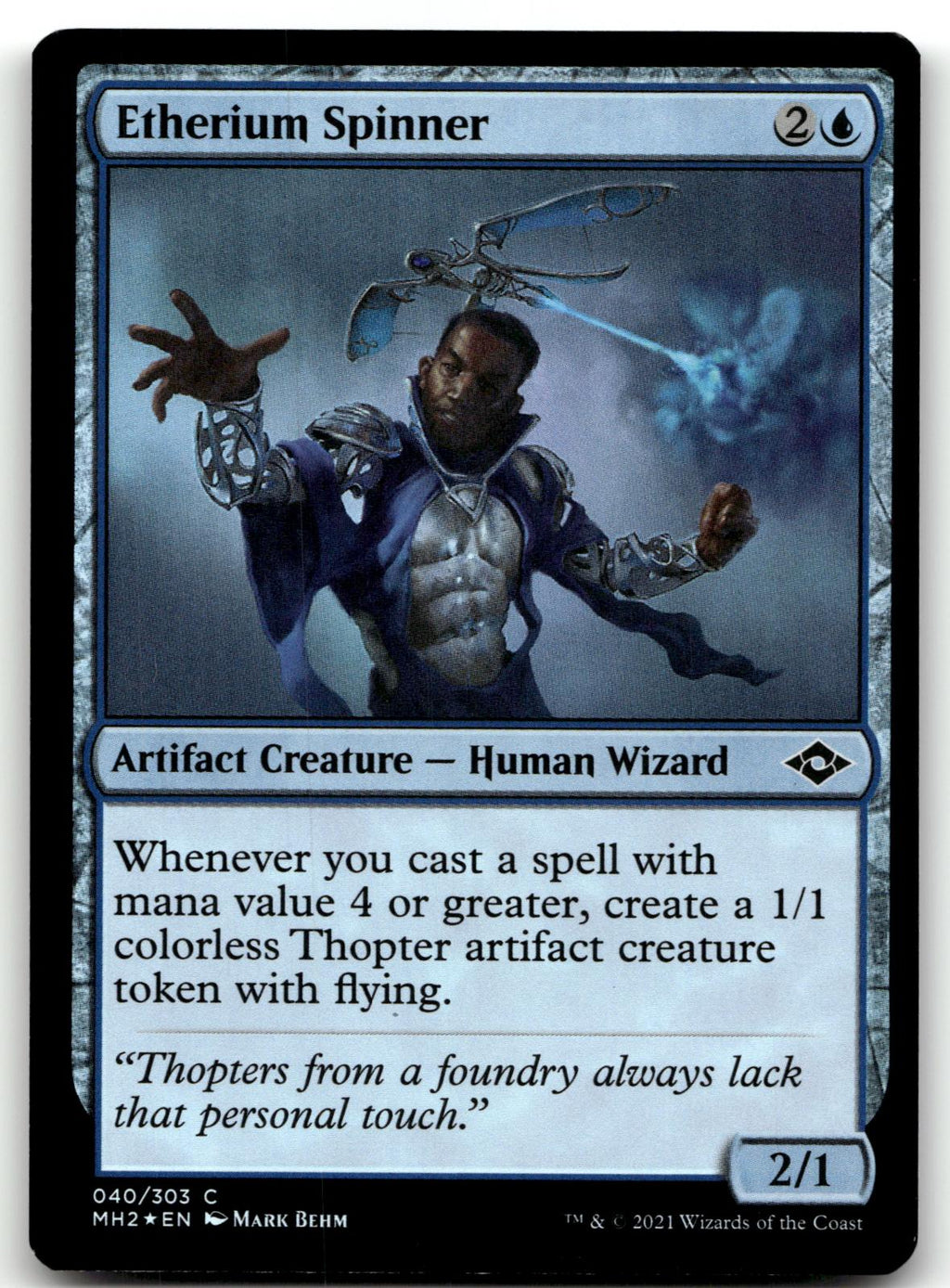 Etherium Spinner 40 Common Modern Horizons 2 Magic: The Gathering Foil Near Mint