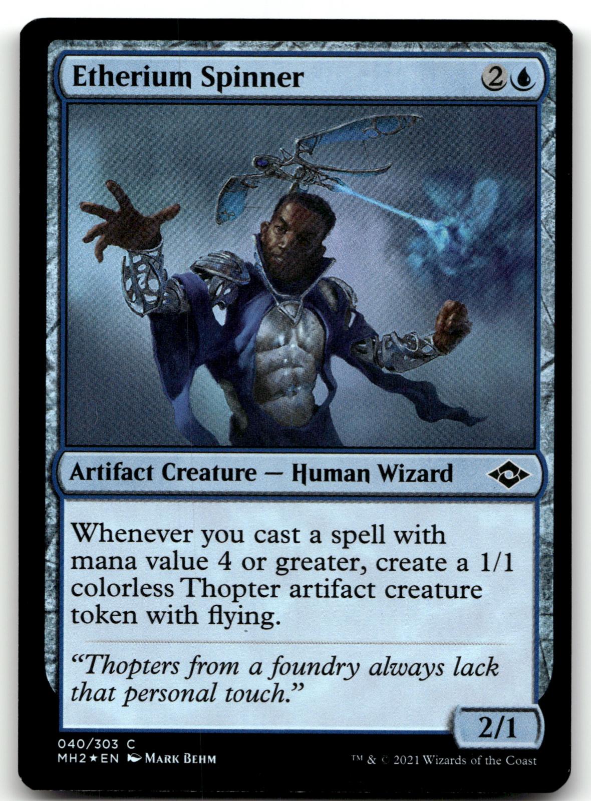 Etherium Spinner 40 Common Modern Horizons 2 Magic: The Gathering Foil Near Mint